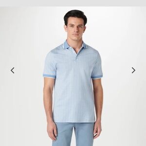 ⚡️BUGATCHI Sky Blue Polo Shirt